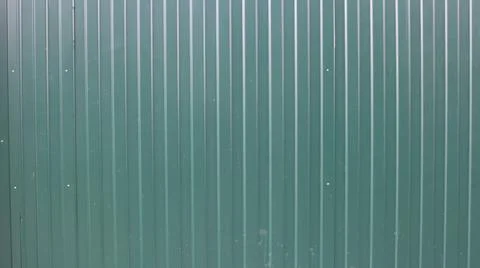 Construction pattern made of glossy green iron. Stock Photos