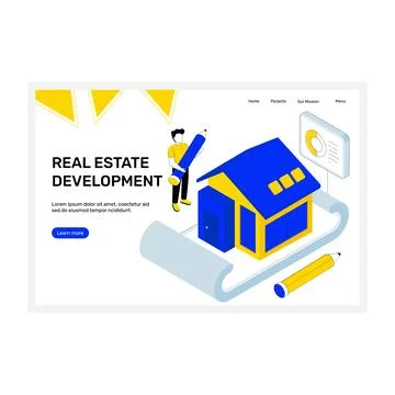 Construction Plan Stock Illustration