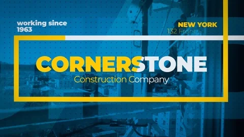 Construction Portfolio Presentation After Effects 97121201