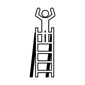 Construction professional avatar silhouette 스톡 일러스트