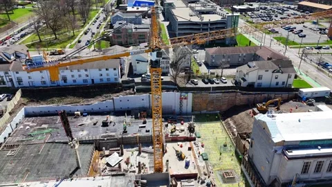 Construction Professionals - Syracuse, NY Stock Footage 336035827