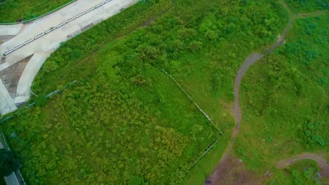 Construction Progress Cimalaka Toll Gate and Interchange, Cisumdawu Toll Road Stock Footage 169027316