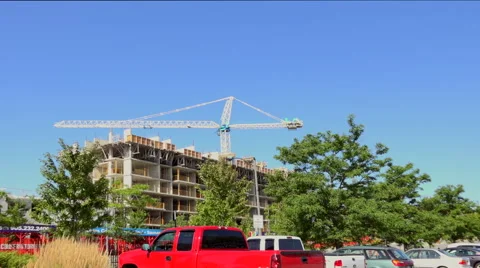 Construction Project Stock Footage 40974124