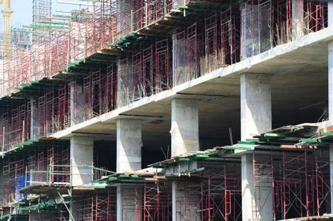 Construction project Stock Photos