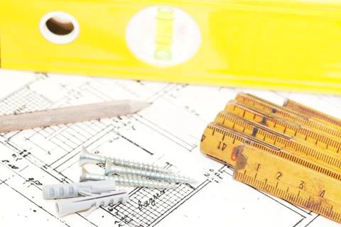 Construction project Stock Photos