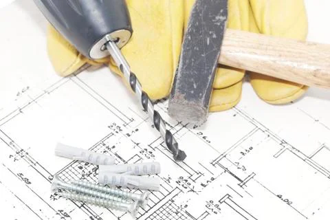 Construction project Stock Photos