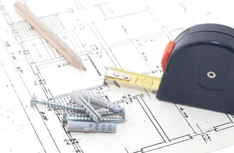 Construction project Stock Photos