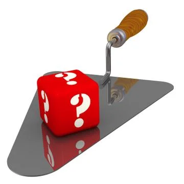 Construction question Stock Illustration