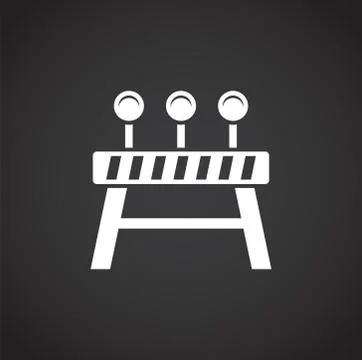 Construction related icon on background for graphic and web design. Creative Stock Illustration