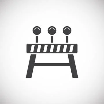 Construction related icon on background for graphic and web design. Creative Stock Illustration