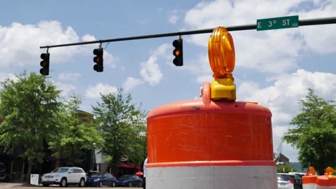 Construction on the road Видео 76505822