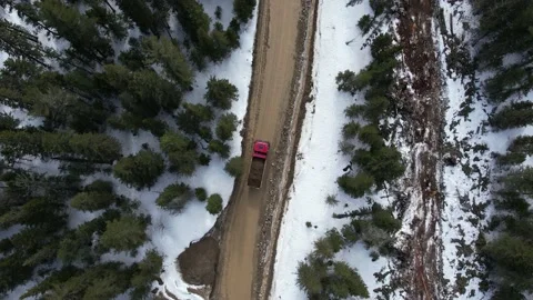 Construction of a road to a gold mine Vídeo Stock 183670441