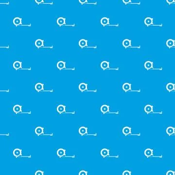 Construction roulette pattern seamless blue Illustrazione stock