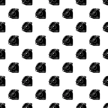 Construction roulette pattern vector seamless Stock Illustration