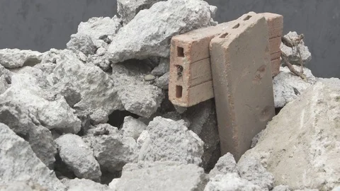 Construction ruble Stock Footage 78939698