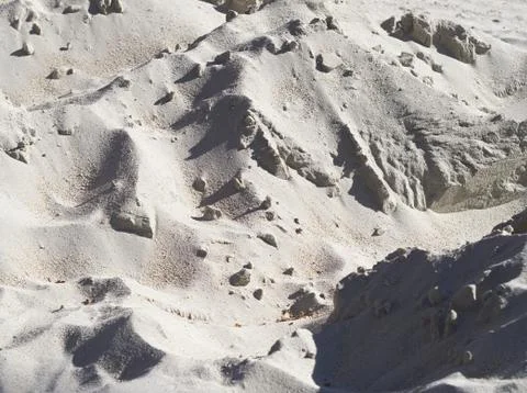 Construction Sand Closeup Stock Photos