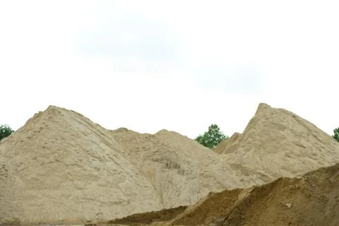 Construction sand Stock Photos