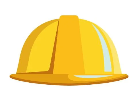 Construction security helmet tool symbol Stock Illustration