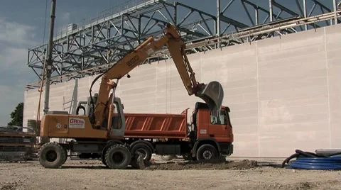 Construction side 05 Stock Footage 7765904