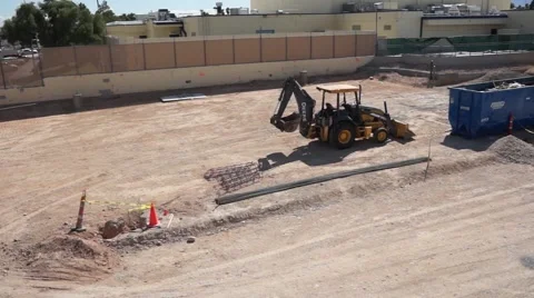 Construction Sight Stock Footage 40237778