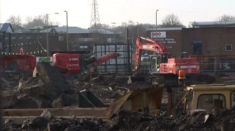 Construction site 3 Video stock 1059028