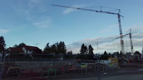 Construction Site #7 Stock Footage 163684598