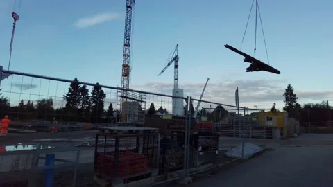 Construction Site #8 Stock Footage 163886942