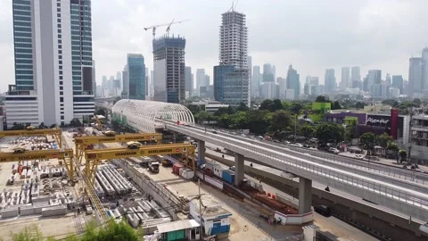 Construction Site and Highways Stock Footage 171149831