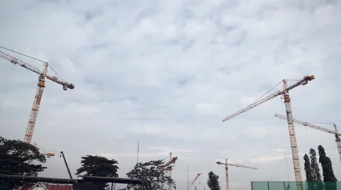 Construction site area Stock Footage 60251005