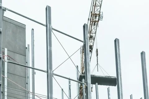 Construction site background Foto stock