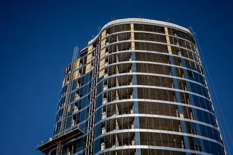 Construction site background Stock Photos