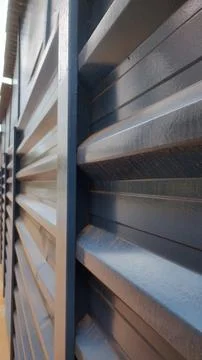 Construction site barrier Foto stock