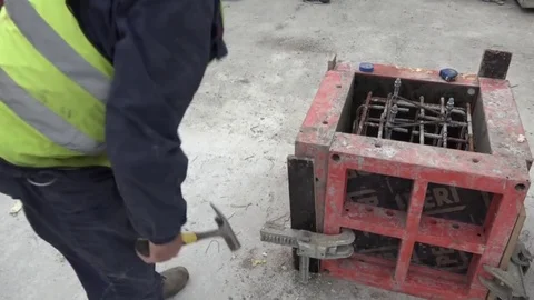 Construction site in Belgrade,Serbia 動画素材 75344166