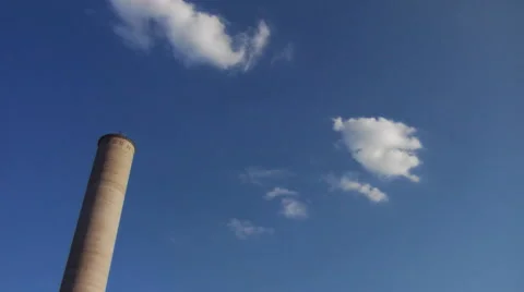 Construction site with blue sky and clouds Stock Footage 49043815