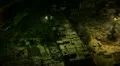 Construction Site, Building Area in Shanghai, China, Night Aerial View, Crane HD Footage