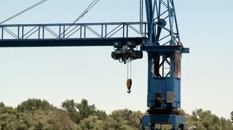 Construction site, crane Stock Footage 11217810