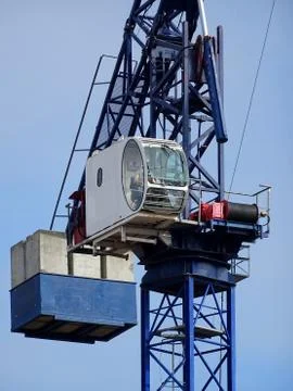 Construction Site Crane Stock Photos