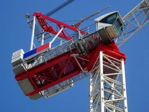 Construction Site Crane Stock Photos