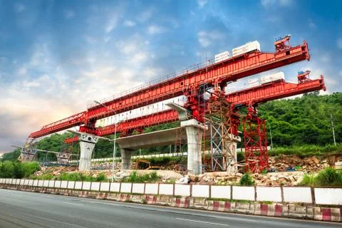 Construction site equipment Stock Photos
