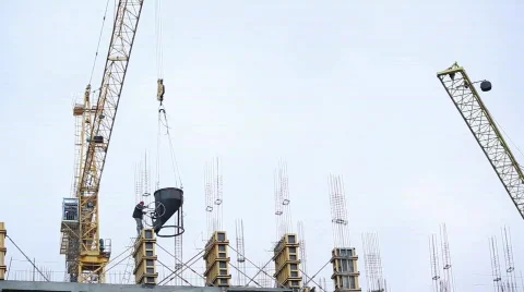Construction Site Stock Footage 570049