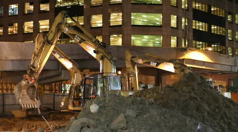 Construction Site 库存影片 585344