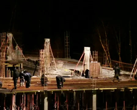 Construction Site Vídeo Stock 588626