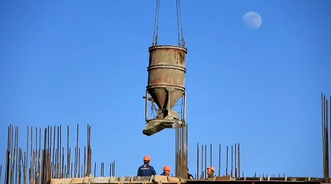 Construction site Stock Footage 735655