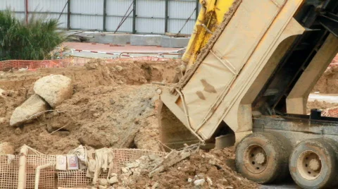 Construction site Stock Footage 735812