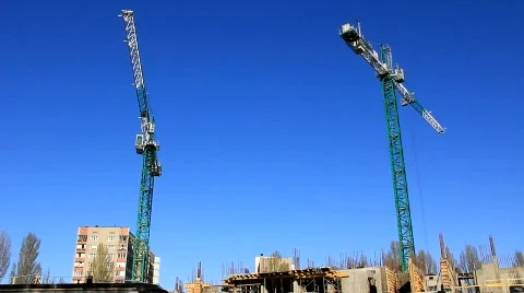 Construction site Stock-Footage 738114