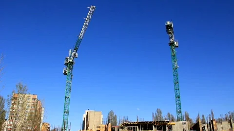 Construction site Stock Footage 791194
