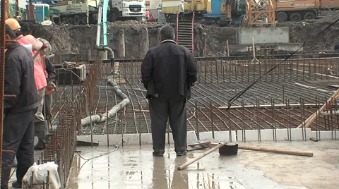 Construction site Stock Footage 5165061