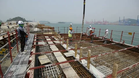 Construction Site Video stock 5192440