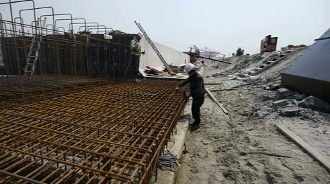 Construction Site Video stock 5197173
