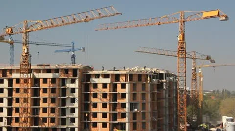 Construction Site Stock Footage 21231051